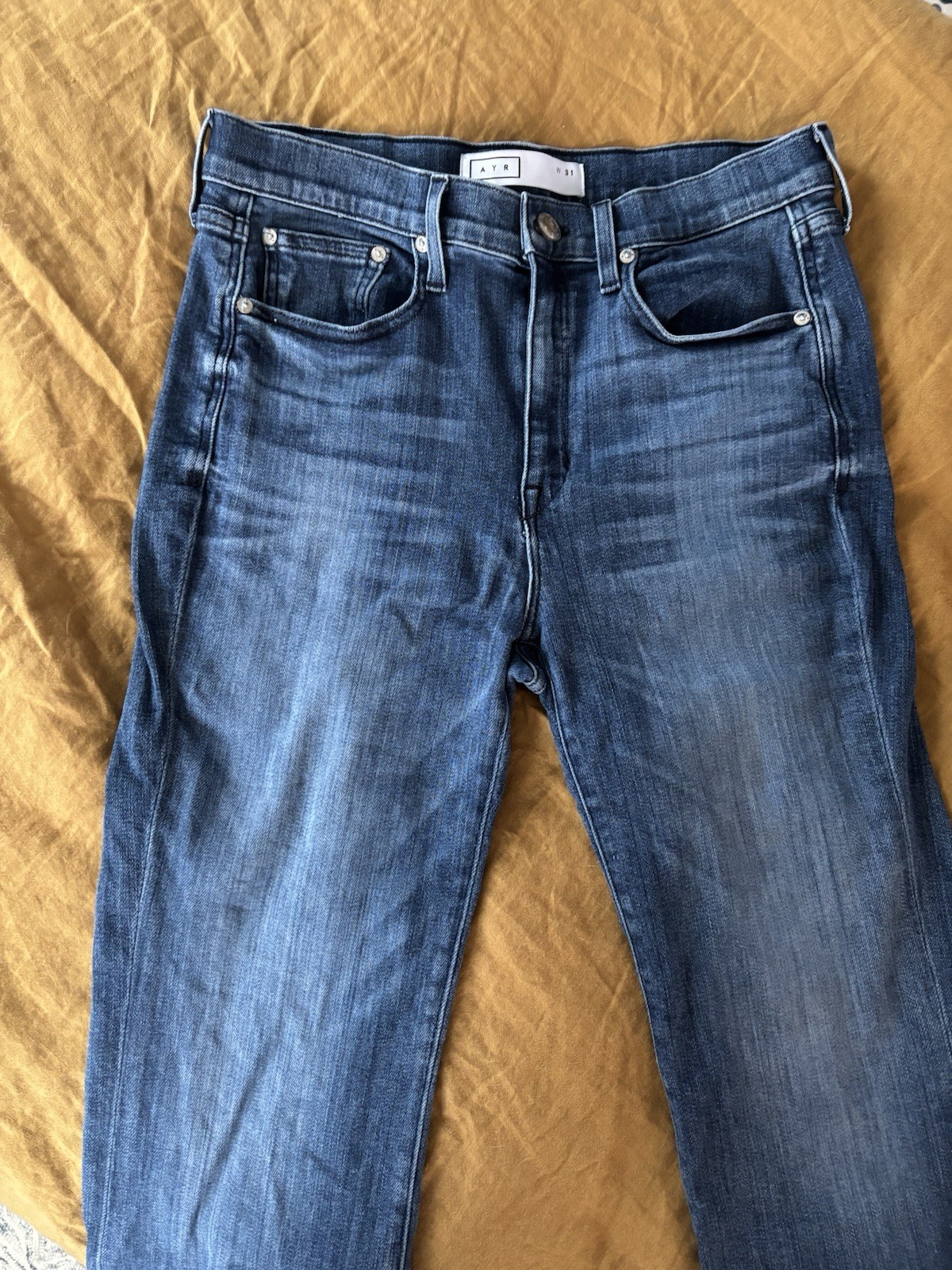 AYR The Pop Jeans Medium Denim Waist 31