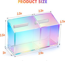Magnetic Dry Erase Marker Holder for Whiteboard,Non-slip Acrylic Magnet Pen H...