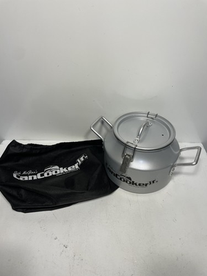 #ad Seth McGinns Can Cooker Jr. Pressure Cooker With Lid In Storage Bag Silver $49.99