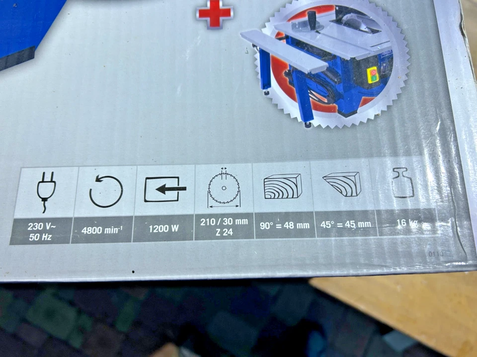 Scheppach Tischkreissäge HS80 - Bild 2 von 3