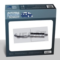 Auspuff Mitteltopf für Citroen / Fiat / Peugeot