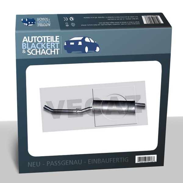 Auspuff Mitteltopf für Citroen / Fiat / Peugeot-image