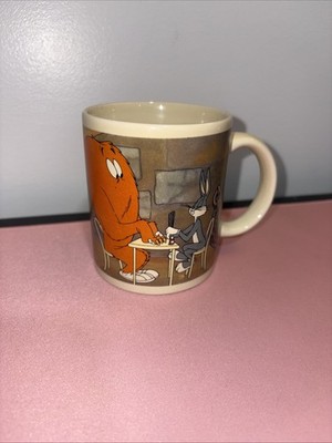 Vintage 93 GOSSAMER BUGS BUNNY Hair Raising Hare 1946 Monster Cup Castle RARE