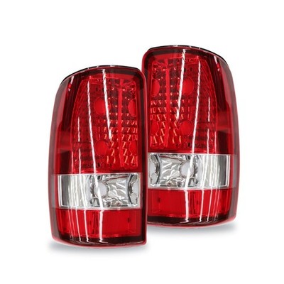 Aspaton Red Tail Lights Assembly Compatible With 2000-2006 Suburban 1500 