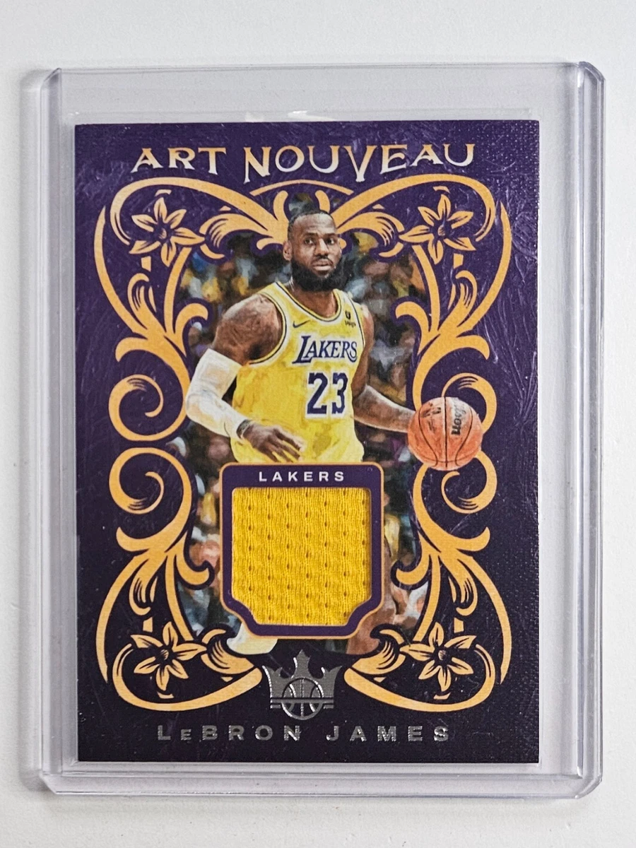 Panini LeBron James Piece of Authentic Basketball Trading Cards