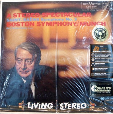 ANALOGUE PRODUCTIONS  AP-2341-45 SAINT-SÄENS SYMPHONY N.3 MUNCH 2LP 2026 !