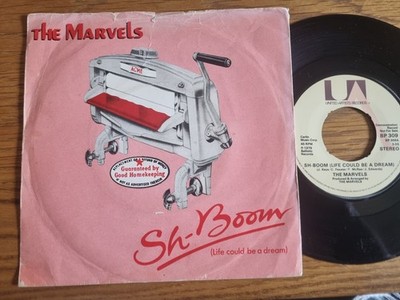 The Marvels   Sh-Boom (Life Could Be A Dream) 1979 PROMO Ballistic BP 309 Reggae
