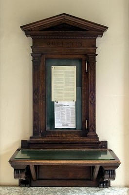 Big Stone Gap Virginia C. Bascom Slemp Federal Building Bulletin Display 2014