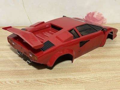 TAMIYA 1/12 Lamborghini Countach LP500S Red RC Body USED | eBay