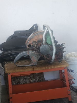 #ad #ad Vintage Homelite Model 17.. Good Complete Condition.. Bars Available $150.00