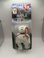 ULTRA Rare “MAPLE THE BEAR” Beanie Baby-NEVER OPENED/Out of the Box