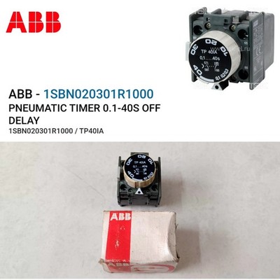 АВВ ТP40IA OFF DELAY TIMER MODULE 1SBN020301R1000, Abb TP40IA Timer Block 0,1-40
