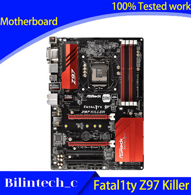 FOR ASROCK FATAL1TY Z97 KILLER Z97 Gaming Motherboard DDR3 100