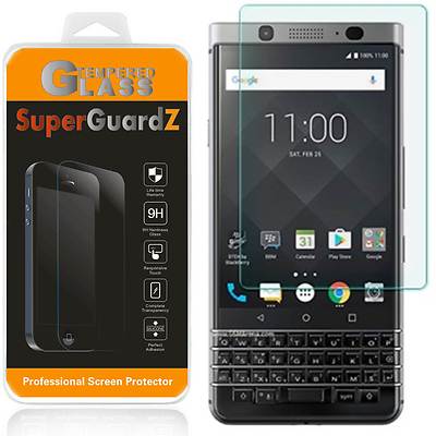 SuperGuardZ  Tempered Glass Screen Protector For BlackBerry Keyone / Mercury