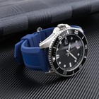 Wholesale High Fashion Rubber 18 mm Watch Wristband NY5021_K0019716 main image 1