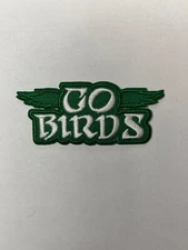 Go Birds Philly eagles iron on embroidered patch