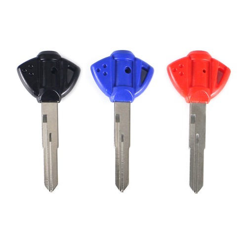 3PCS Motorcycle Uncut Blank Key For Suzuki GSX GSX-R600/750/1000/1300 SV650/1000 - Picture 1 of 4