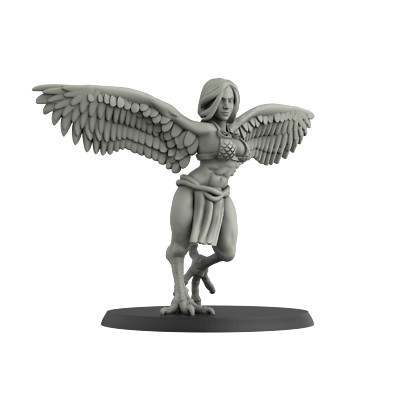 Harpy - Fantastic Creatures Set - 3D IP Studios - Terrain Wargaming D&D DnD 32mm