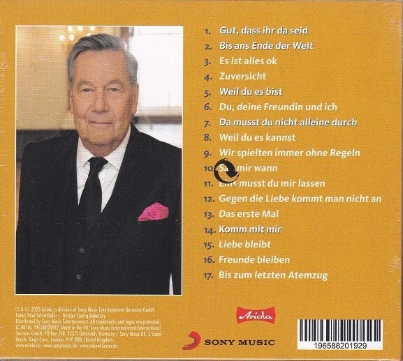 ROLAND KAISER / NEUE PERSPEKTIVEN * NEW & SEALED DIGIPAK CD 2023 * NEU & OVP - Bild 2 von 2