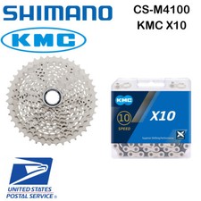 Shimano DEORE CS M4100 Cassette 10 Speed MTB Bike Cassette KMC 10 speed ChainMTB