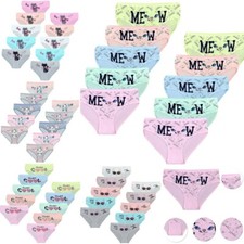10 Mädchen Slips Hipster Baumwolle Panties Unterhosen Kinder Unterwäsche Pantys