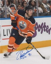 Edmonton Oilers Drake Caggiula Autographed Signed 8x10 Photo NHL COA A2