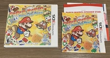 *CASE & MANUAL ONLY* Paper Mario Sticker Star (Nintendo 3DS, 2012)