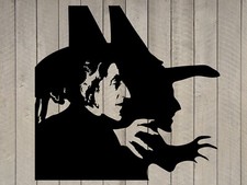 Wizard of Oz Wicked Witch of the West Vinyl Wall Sticker Decal