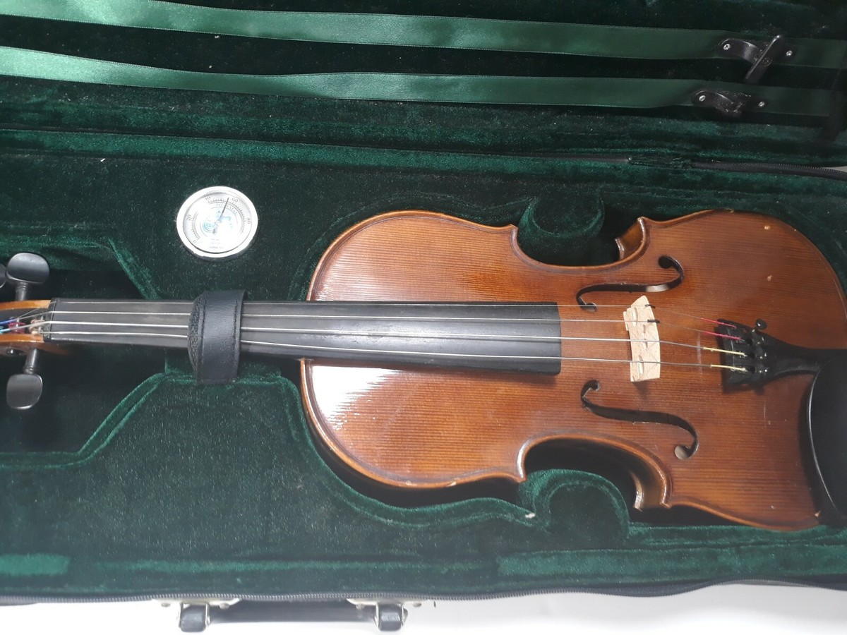 Cremona クレモナ 4/4 Fecit Anno Domini 19 vintage violin Cremona Fecit Anno Domini 19 Case & Bow 1/2