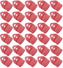 30x Holdon  universal MINI clip RED clamping eyes clamping clamps clamping fix tensioner eyelet
