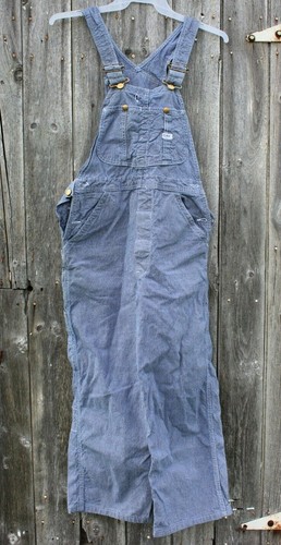 Bib Overalls USA Pinstriped Pair 