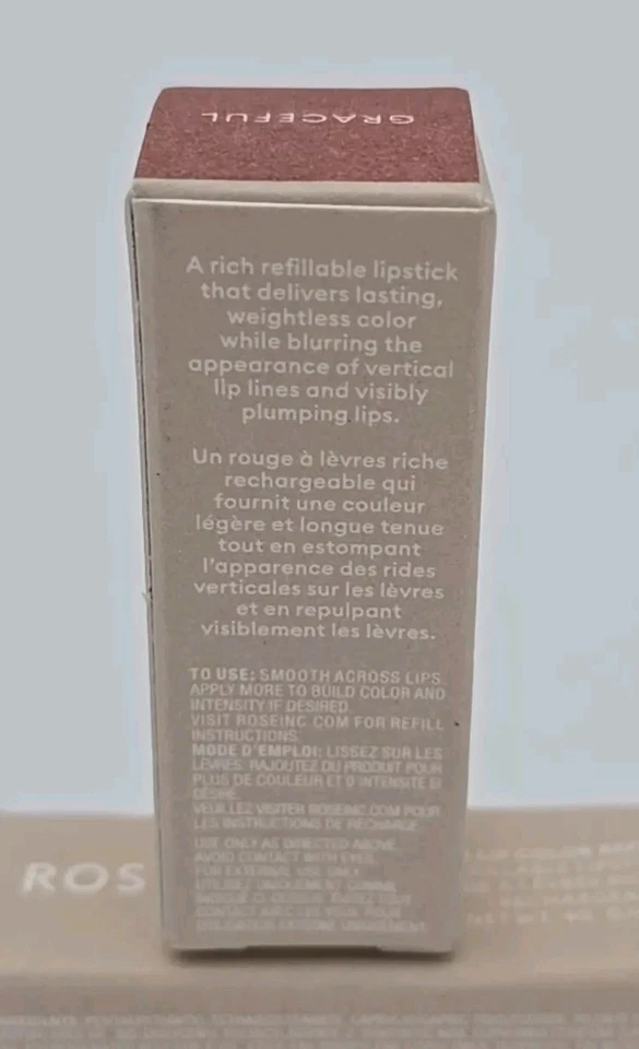 Rose Inc Satin Lip Color Lipstick  Refill In Graceful Lot Of 2 New - Image 4 of 4