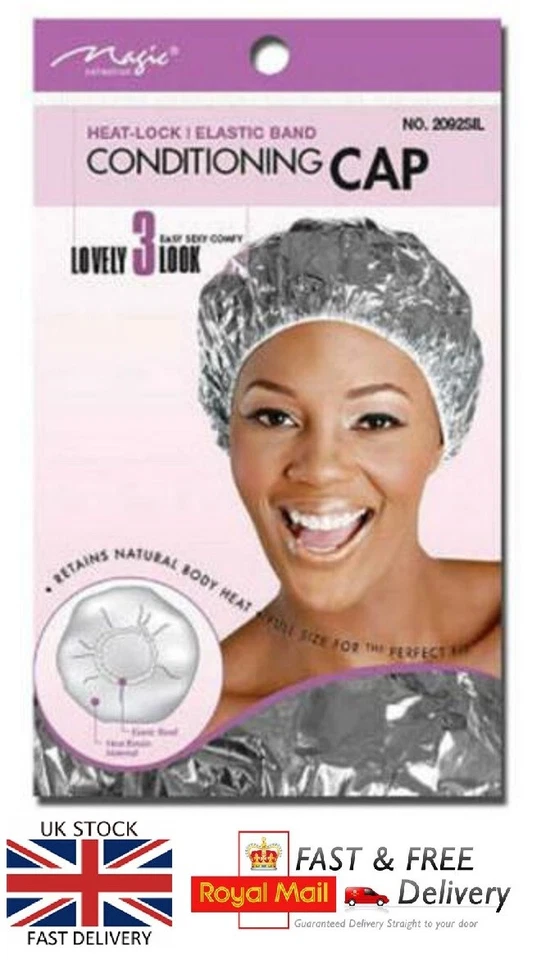 MAGIC CONDITIONING / HEAT PROCESS CAP / mit Gummiband silber