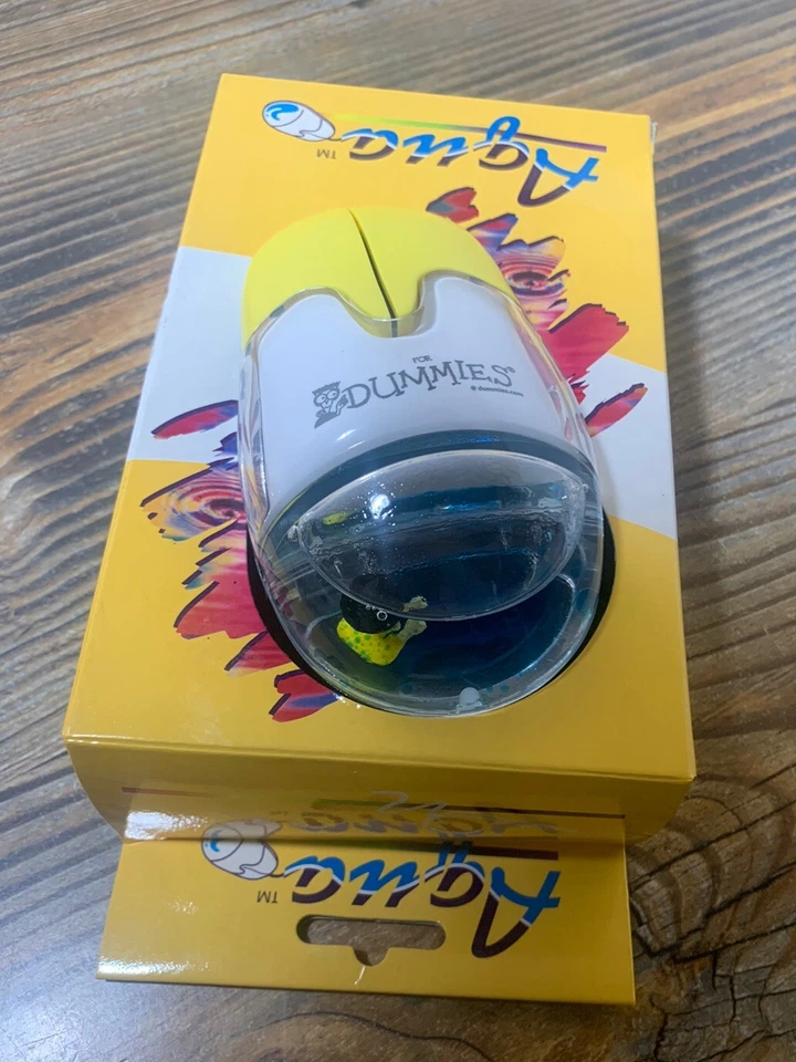 Aqua Computer Mouse PS/2 In Box  "For Dummies" Branded Open Box - Image 2 of 4