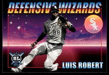 2021 Topps Big League #DW-11 Luis Robert Defensive Wizards