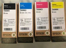 Epson Ink Pack T49M1, T49M2, T49M3, T49M4 for Epson F570, F170