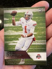 2021 Panini Chronicles Prestige Draft Picks: Justin Fields Rookie Card No. 80