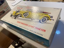 1930 Packard Sport Phaeton Die Cast Metal Original Hubley Model Car in the Box