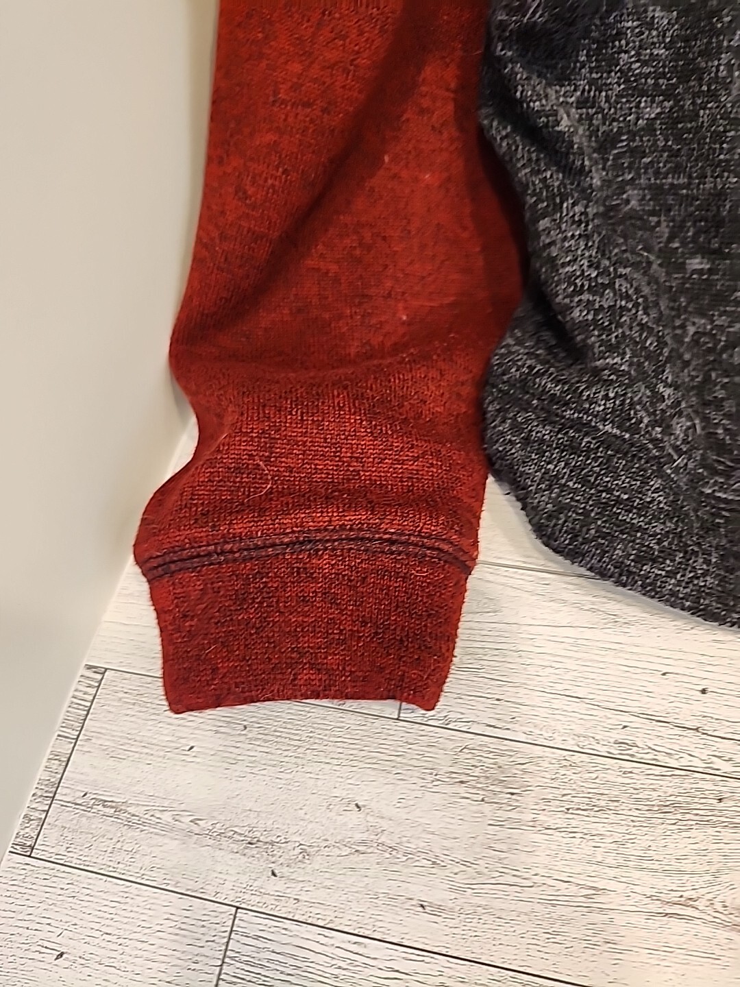 John Bartlett Consensus Gray Quarter Zip Sweater … - image 17