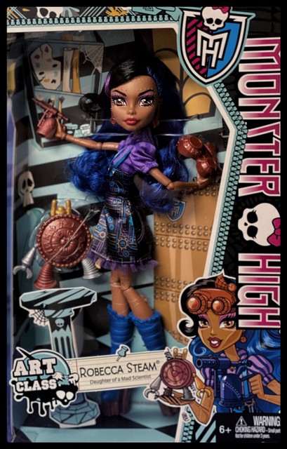 monster high dolls robecca steam
