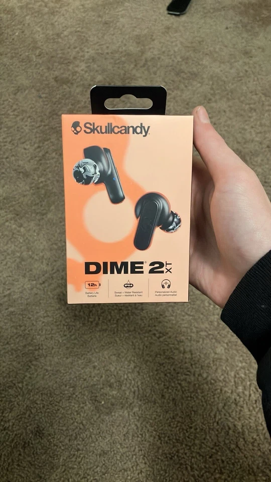 Skullcandy Dime XT2 True Wireless, es resistente al sudor + al agua Foto 2 de 2