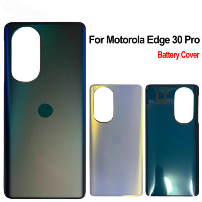 Für Motorola Edge 30 Pro 5G XT2201-1 Glass Rear Panel Battery Back Door Cover