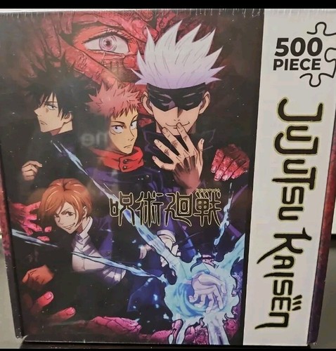 2023 Jujutsu Kaisen Anime 500 Teile ineinandergreifendes Puzzle NEU! VERSIEGELT