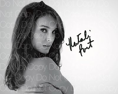 Natalie Portman signed sexy hot nude 8X10 photo picture poster