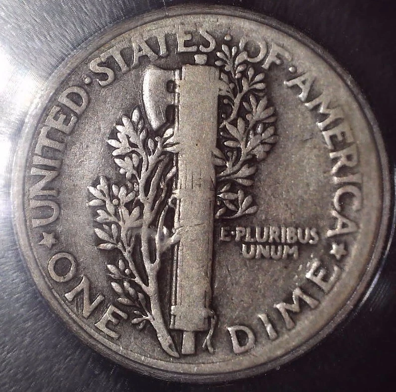 1921 Mercury Dime, ICG G6, Key Date, Issue Free - Image 3 of 4