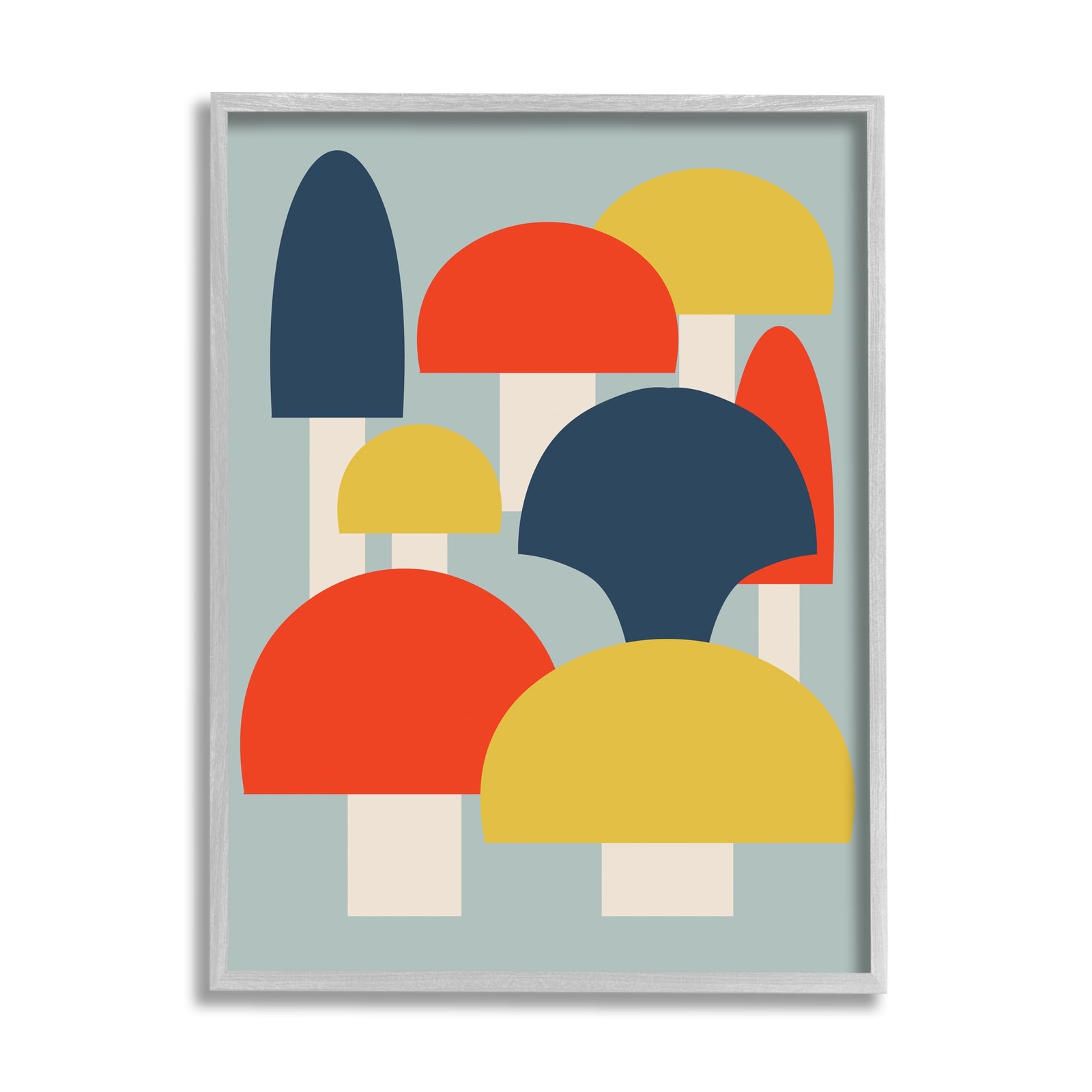 Contemporary Shapes Framed Giclee Art by Lil' Rue