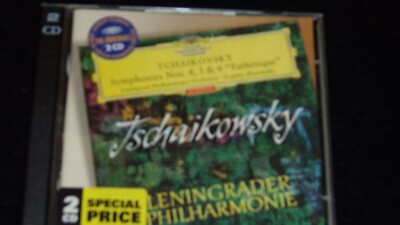 TCHAIKOVSKY SYMPHONIES NOS.4,5 & 6 EU/GE.2 CD --DEUTSCHE GRAMMOPHON 002894775911
