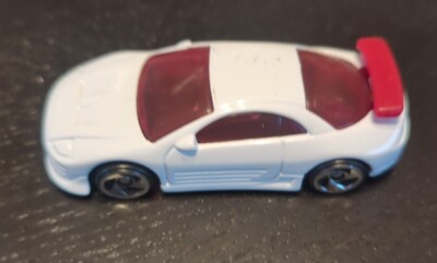 Hot Wheels McDonalds 2003 Mitsubishi Eclipse White & Red Rare Ad Promo Toy