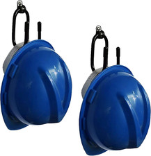 2 Pack Universal over the Seat , Wall Mount Hard Hat Holder Hanger Hook