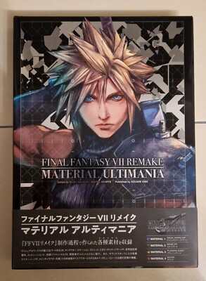 Final Fantasy VII 7 Remake Material Ultimamania Kunstbuch Square Enix